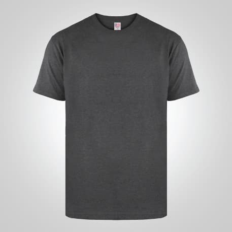 Kaos Polos New States Apparel NSA - PREMIUM 7200 BLACK HEATHER