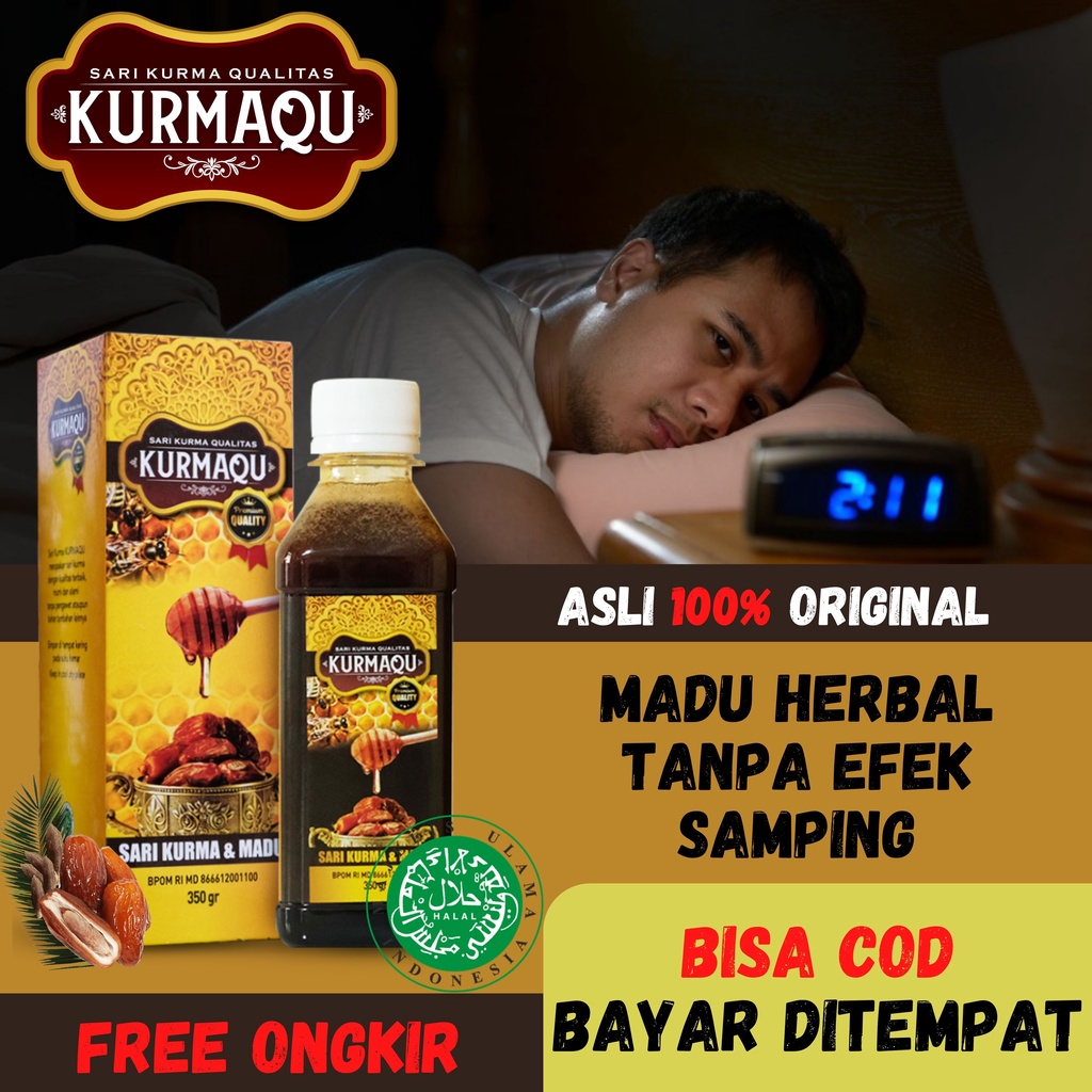 

Obat tidur lelap madu tidur lelap cair obar untuk tidur lelap herbal lelap tidur obat cair tidur lelap herbal untuk anti dengkur insomnia obat dengkur - Kurmaqu sari kurma dan madu Original Asli