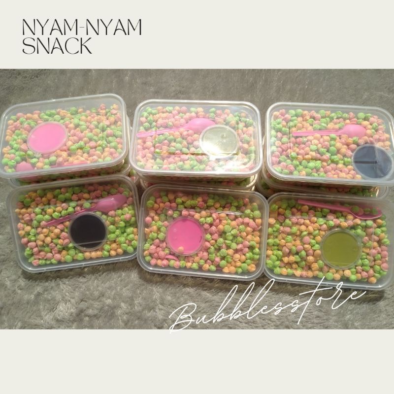 NyamNyam Rice Crispy / Nyam Nyam Garing Cokelat / NyamNyam Kemasan Box