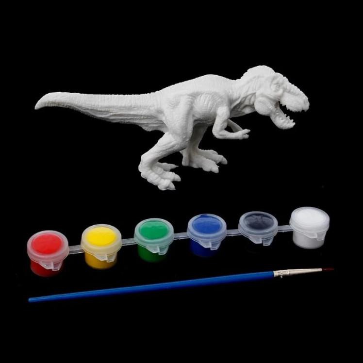

Diskon Paling Murah!! Dino Paint Kit Set Paket Melukis Dinosaurus Diy Set - Tyrex