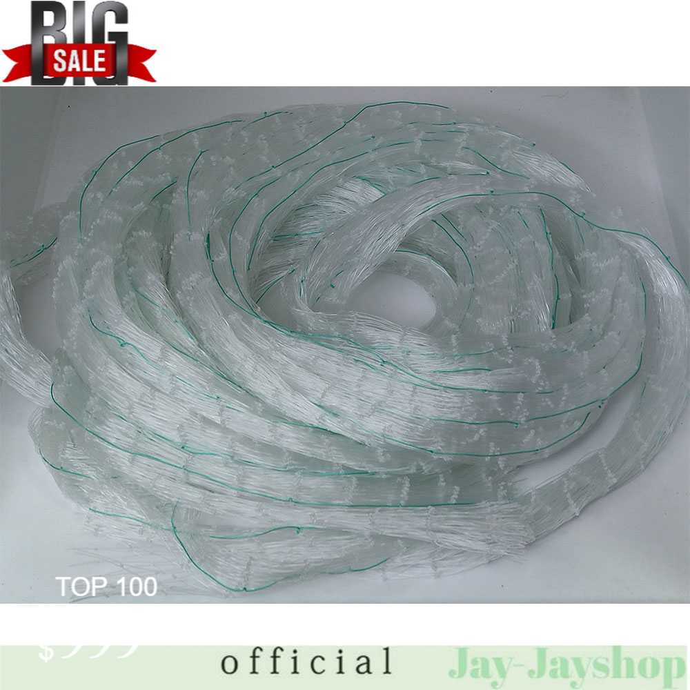 Lawaia Jaring Pancing Ikan Lempar Fishing Throw Net Cage 3x12m LAW435