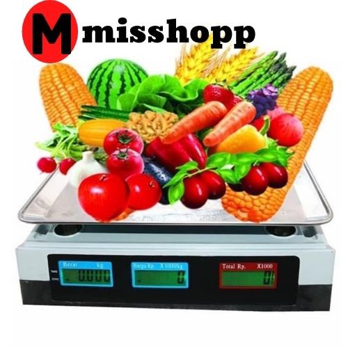 Timbangan digital 30kg*5g buah laundry sayur dll