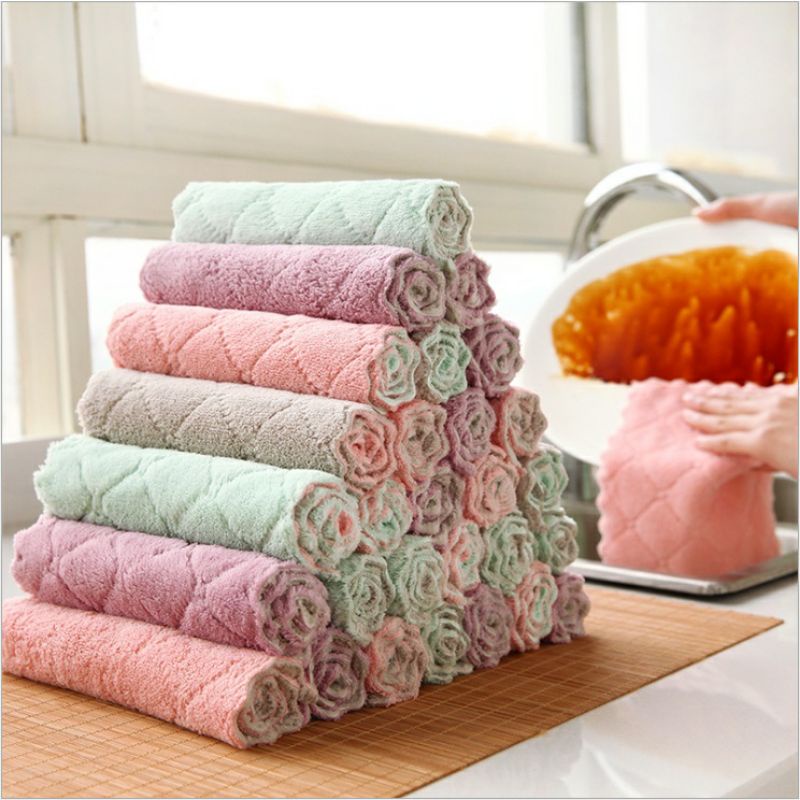 Kain Lap Micro Fiber Anti Minyak / Kain Lap Dapur / Kain Lap Anti Minyak / Kain Dapur Lap Minyak