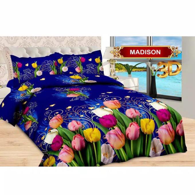 ghoyatumarkets | bed cover set sprei Flat uk 180x200 Bonita motif Madison