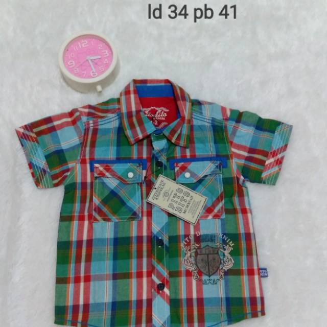 Kemeja baby Pito Dito