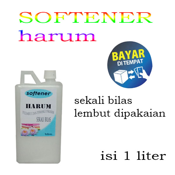 Softener Premium Laundry Aroma Purple Sakura isi1 Liter( untuk rendaman)