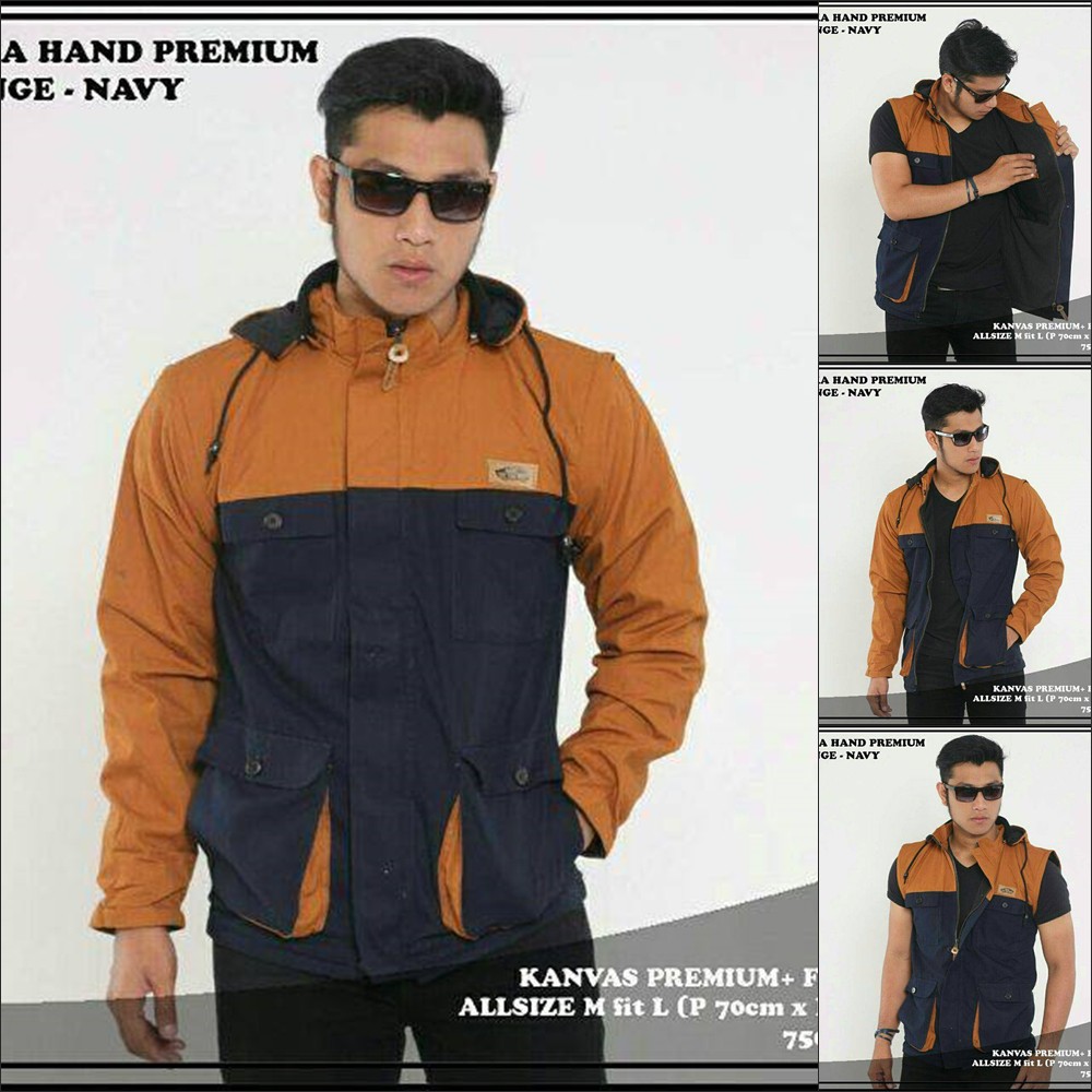 Jaket Parka Pria PDL