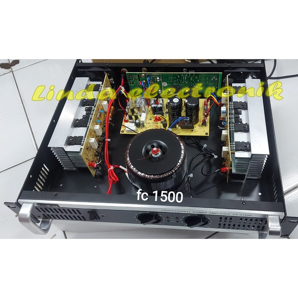 power amplifier FIRSTCLASS FCA1500 FC A1500 FCA 1500 ORIGINAL