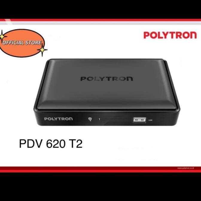 Polytron PDV 600T2 Set Top Box Alat Penerima Siaran TV Digital Full HD