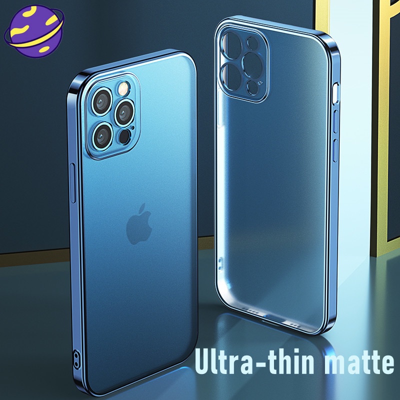 Soft Case Transparan Ultra Tipis Untuk Iphone 13 12 11 Pro X Xs Max