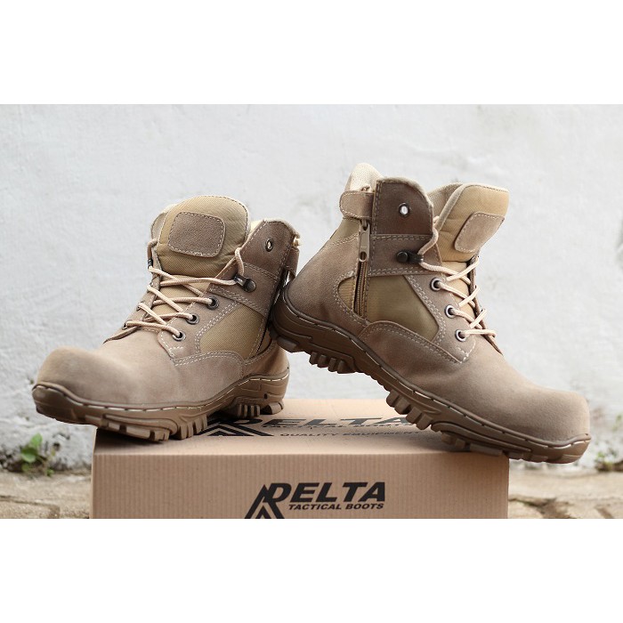 COD !! Sepatu Boots Safety CHEAP PENDEK 6inci Sepatu pria Ujung besi Outdoor