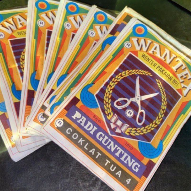 WANTEX PADI GUNTING / PEWARNA PAKAIAN / PEWARNA KAIN / WANTEX JEANS