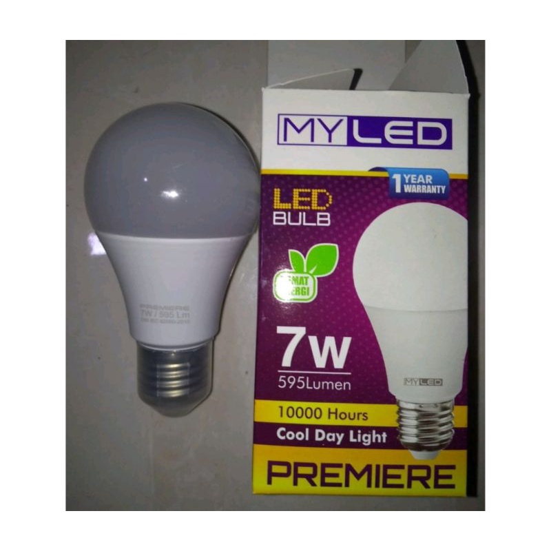 LAMPU LED BOHLAM LED MY LED BULB PREMIER 5W,7W,9W,12W,15W,18W,23W Lampu myled premiere garansi 1 tahun