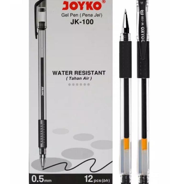 

Ku4Code Pulpen Joyko Gel JK 100 - 12 pc(rekomended)I4B2