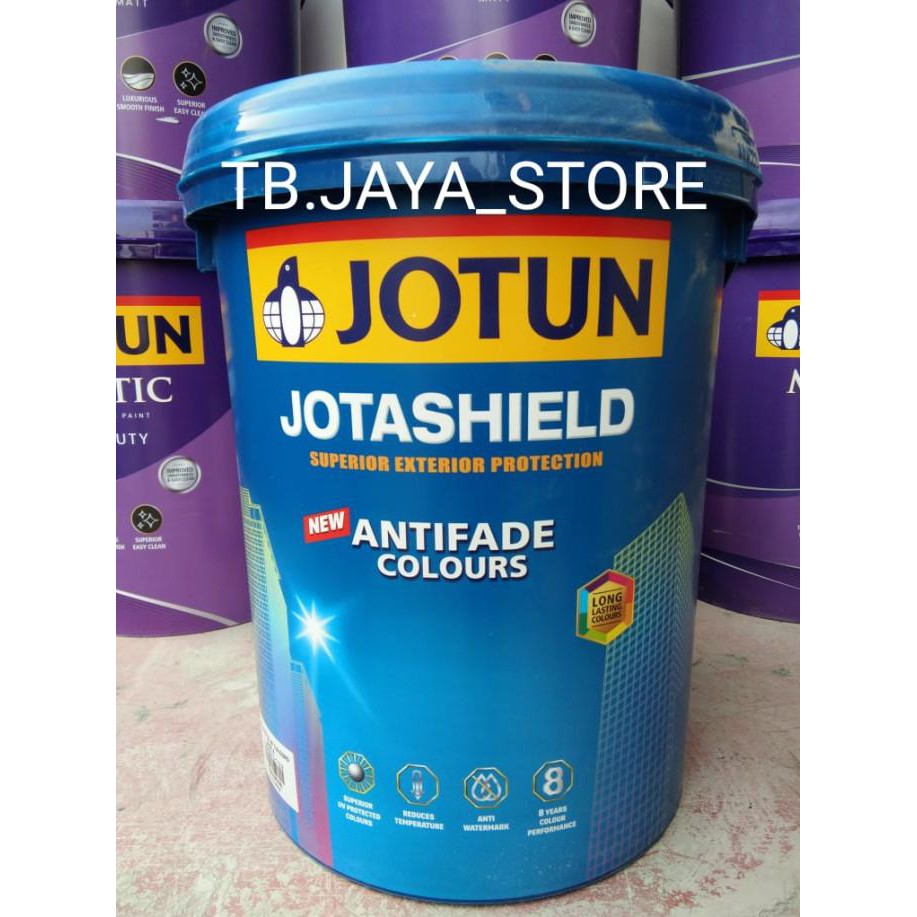 Jotun Jotashield Antifade 20L Cat Tembok Exterior / Jotun Olive 8284 Whitevivi0327Out