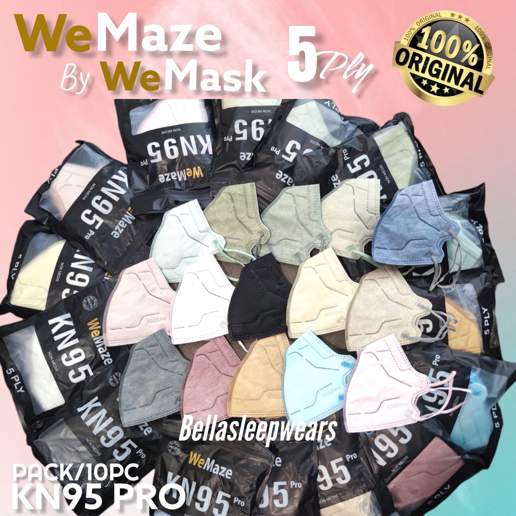 PRO KN95 WEMAZE 5PLY - MASKER KN95 NEW KOREA DESIGN WEMASK ORIGINAL