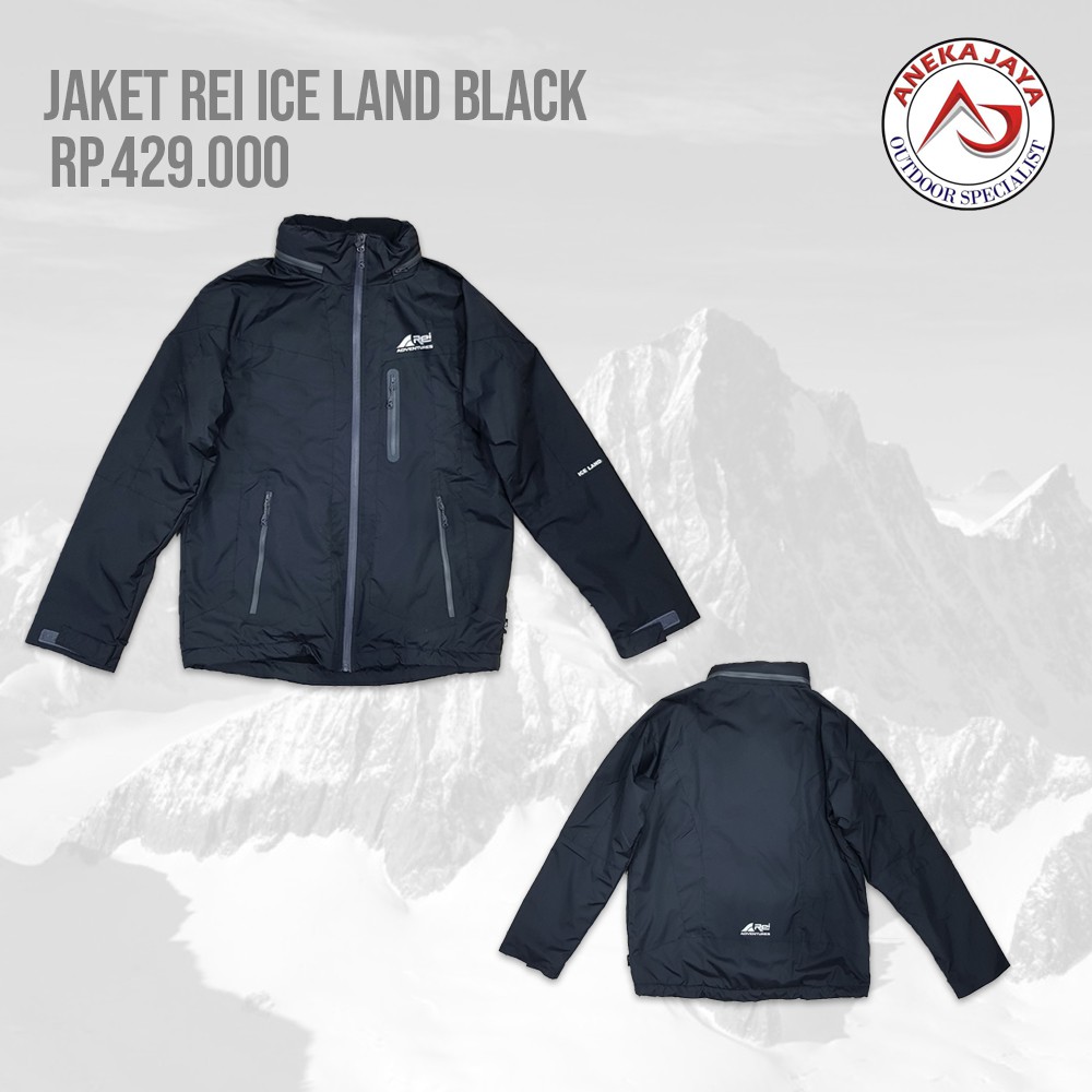 JAKET AREI ICELAND BLACK