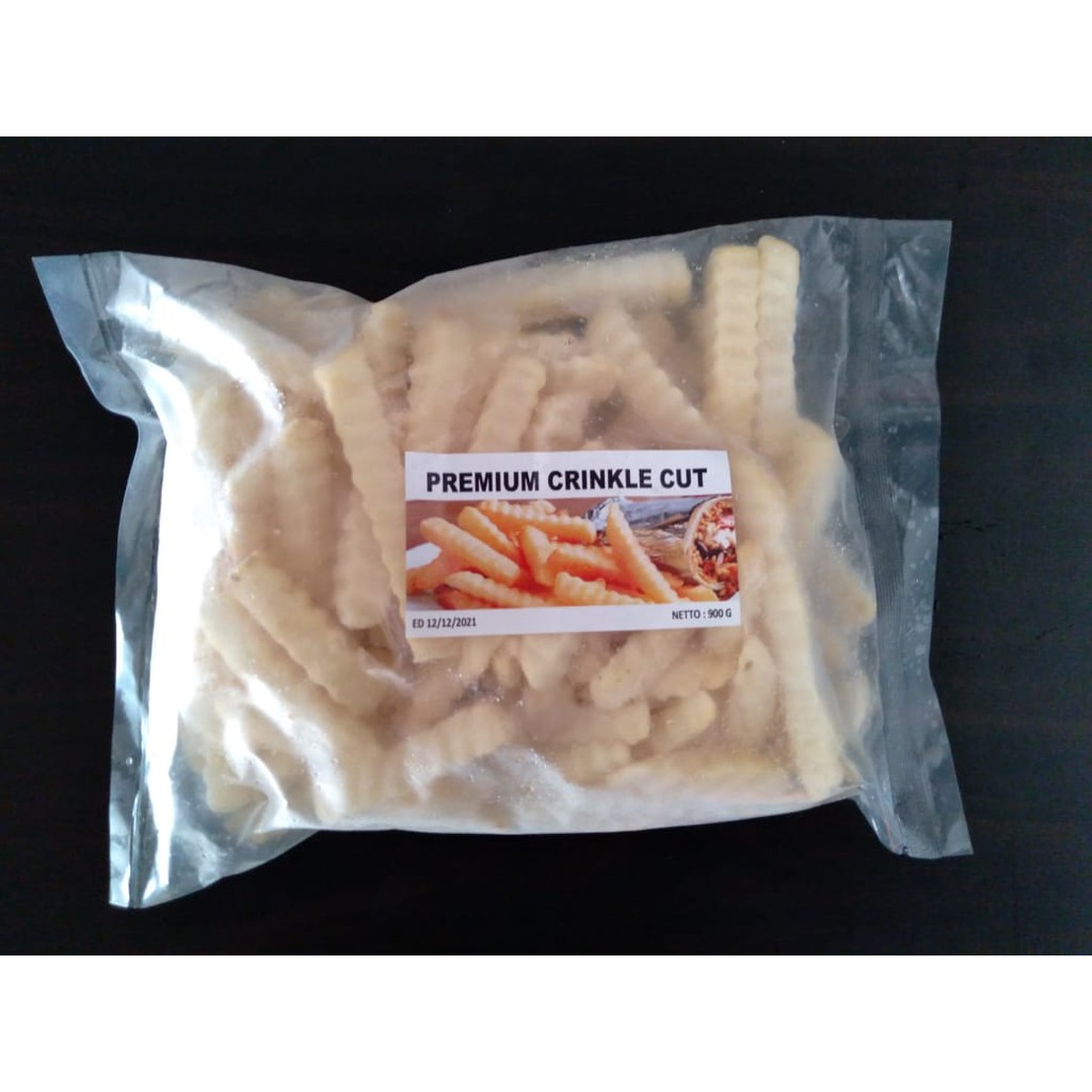 

KENTANG CRINCLE CUT 900 GRAM