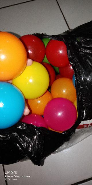 Mandi Bola Warna Warni Ukuran Standard Diameter 6 Cm 6cm Jelas Murah Bagus Tebal Sni Plastik Murah