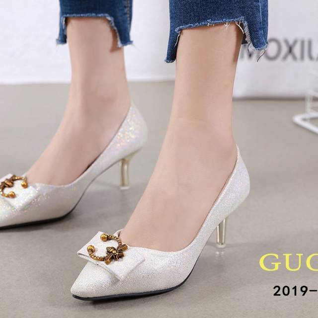 Sepatu Gucci kitten heels