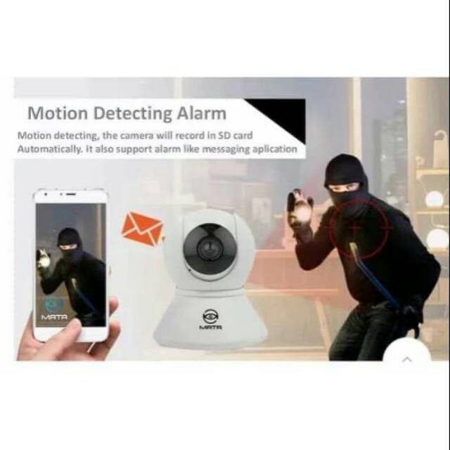 IPCAM CCTV Wifi IP Camera SPC MATA M-12 HD 720p Garansi 1th