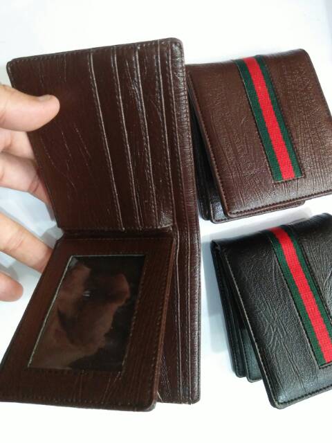 Dompet original lipat pendek list