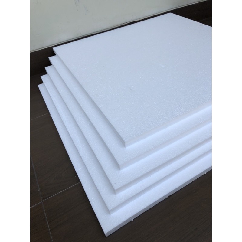 Styrofoam Lembaran 50 x 50 x 2cm HARD DENSITY 20 - Foam Lembaran - Packing Lembaran / EKSPEDISI