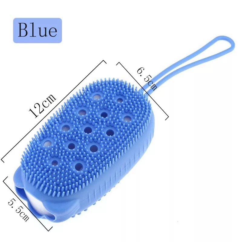 Sikat Mandi Silikon Bath Brush - Sikat Badan Bubbles Bath Brush