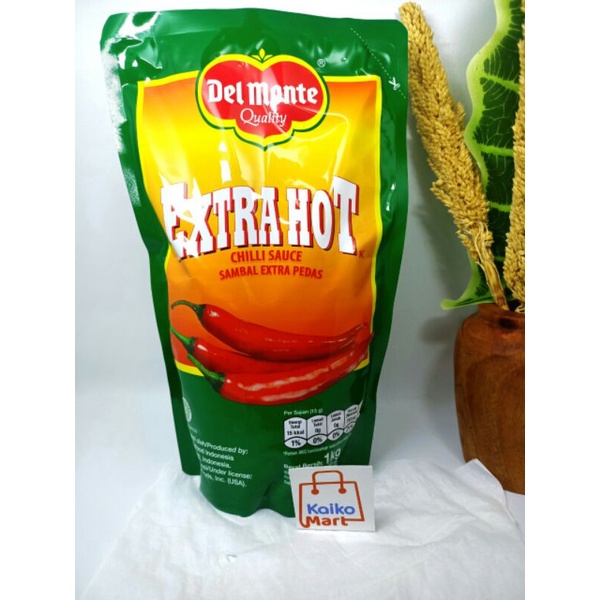 

DELMONTE EXTRA HOT CHILI SOUCE 1KG