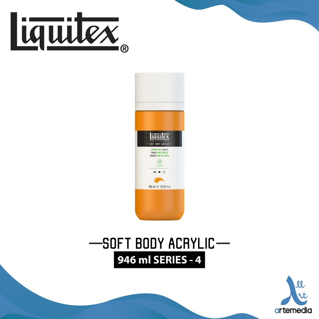 

Liquitex Soft Body 946ml Series 4 Acrylic Color Paint