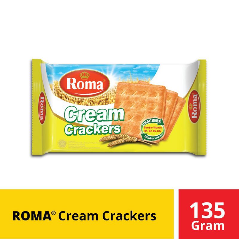 

Roma Cream Crackers 135gr