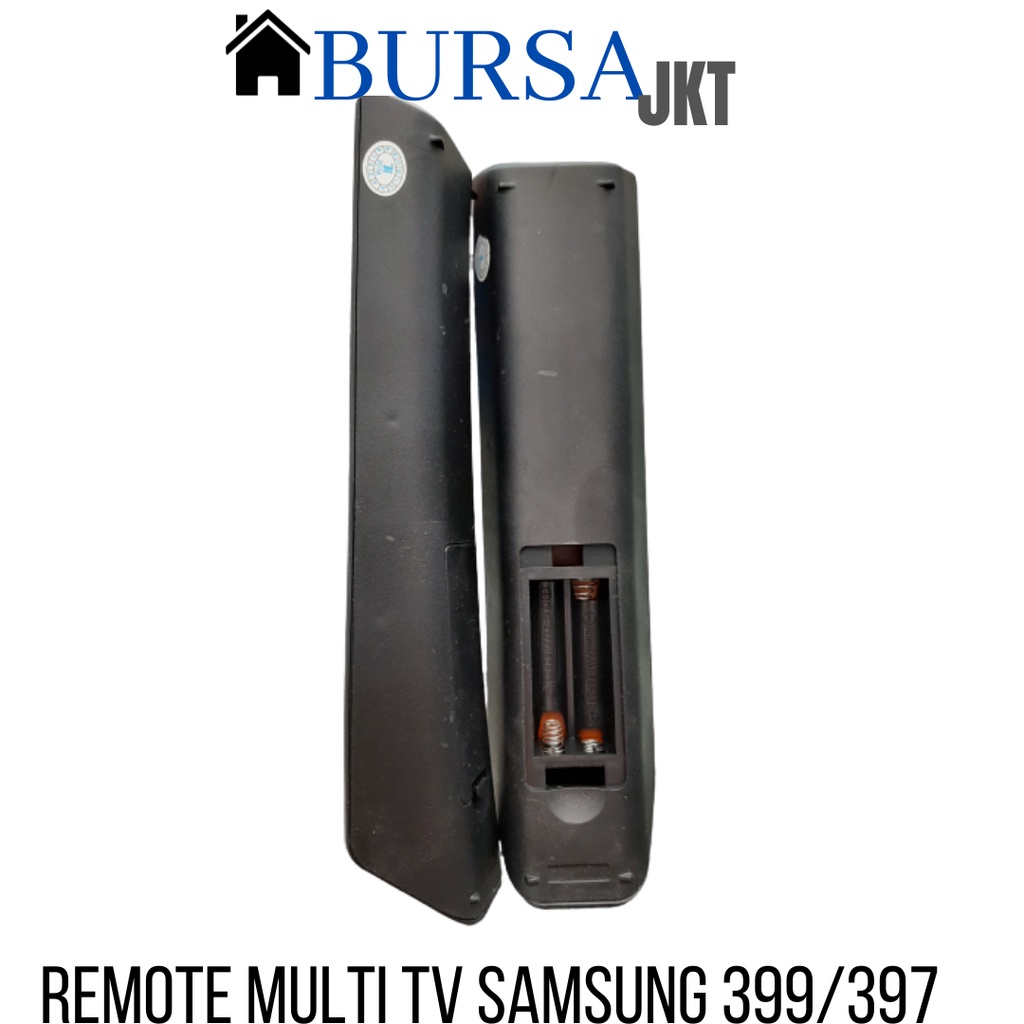 REMOTE TV TABUNG LCD TV SAMSUNG TV HITAM 399 DAN 397