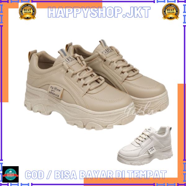 HS / Sepatu Sneakers Wanita Flat Shoes 252