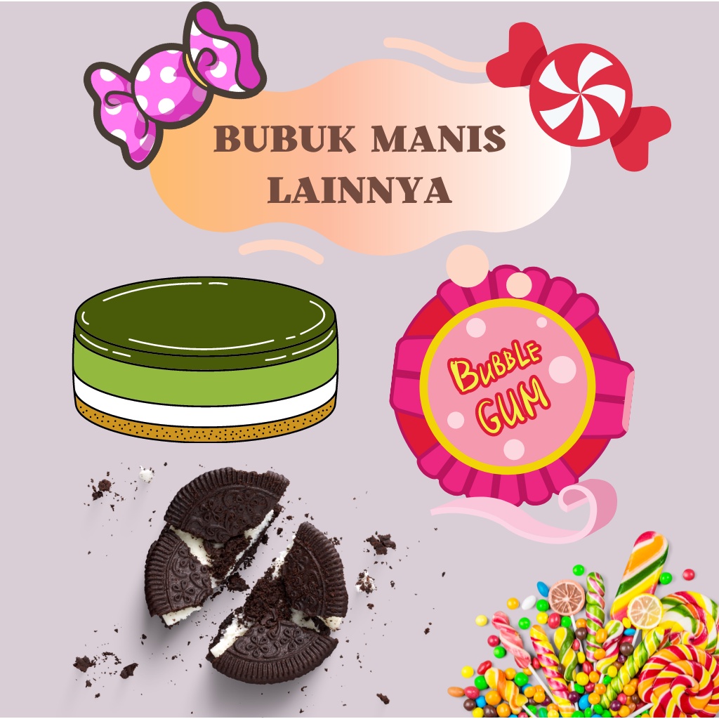 

Bubuk Manis Aneka Rasa Lainnya Enak Nikmat Untuk Taburan Keripik Pisang Nangka Durian Snack Kue Makanan Manis Cake Es Krim Puding / Jual Bubuk Tabur Manis Berkualitas Premium Halal Bahan Alami Unggulan Top (100gr)