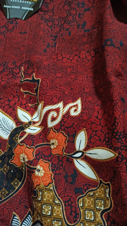 Kemeja Batik - Semi Sutra Super Lux Eksklusiv