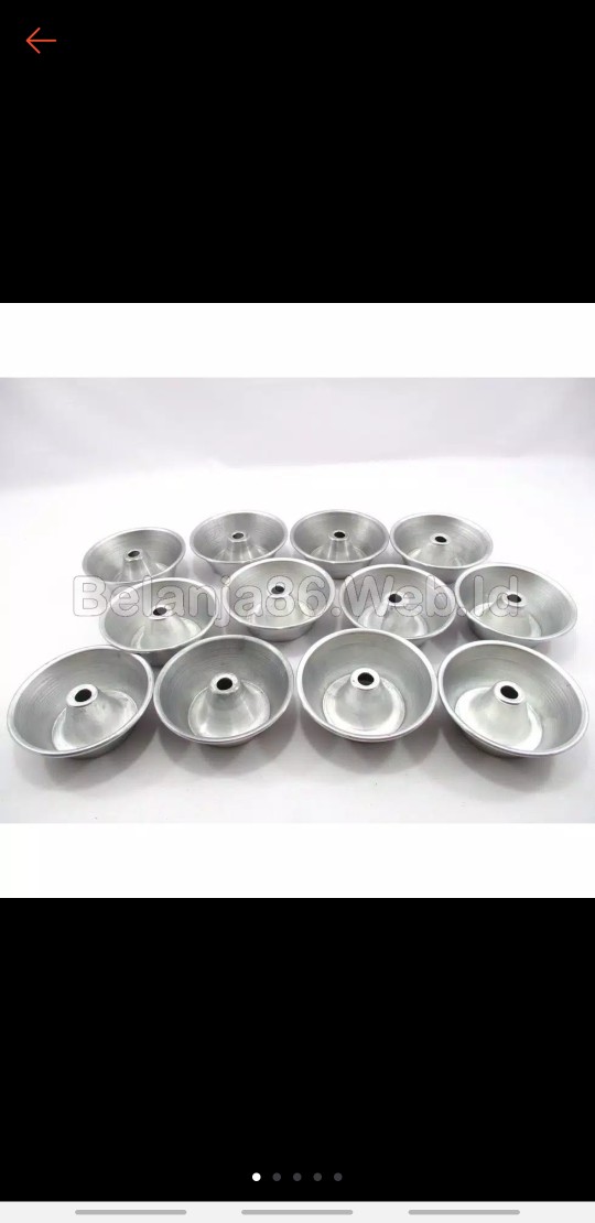 12 Pcs Loyang Pulde Mini - Aluminium 8cm