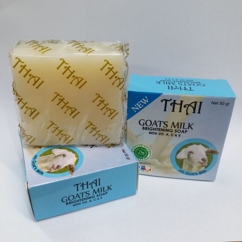 SABUN GOATS MILK THAI  // SABUN BRIGHTENING SOAP 50.g