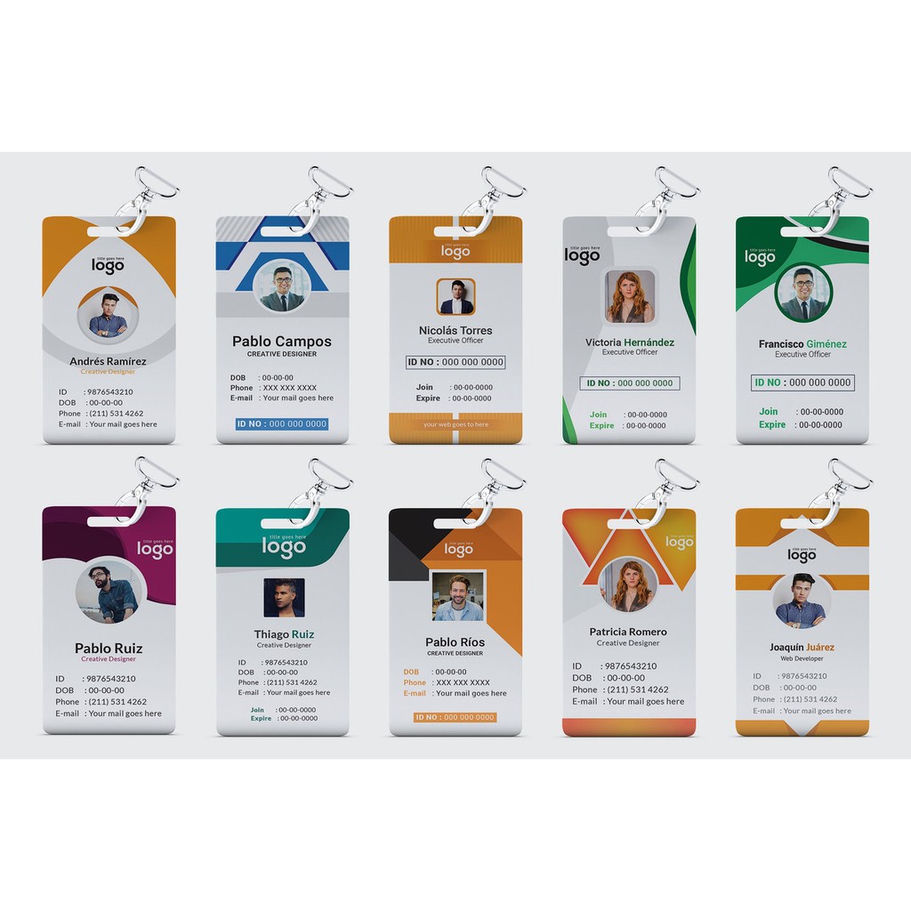 100+ Id Card Design - Photoshop &amp; Illustrator