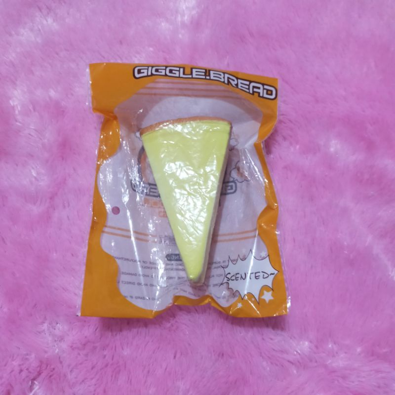 Cheese cake squishy preloved