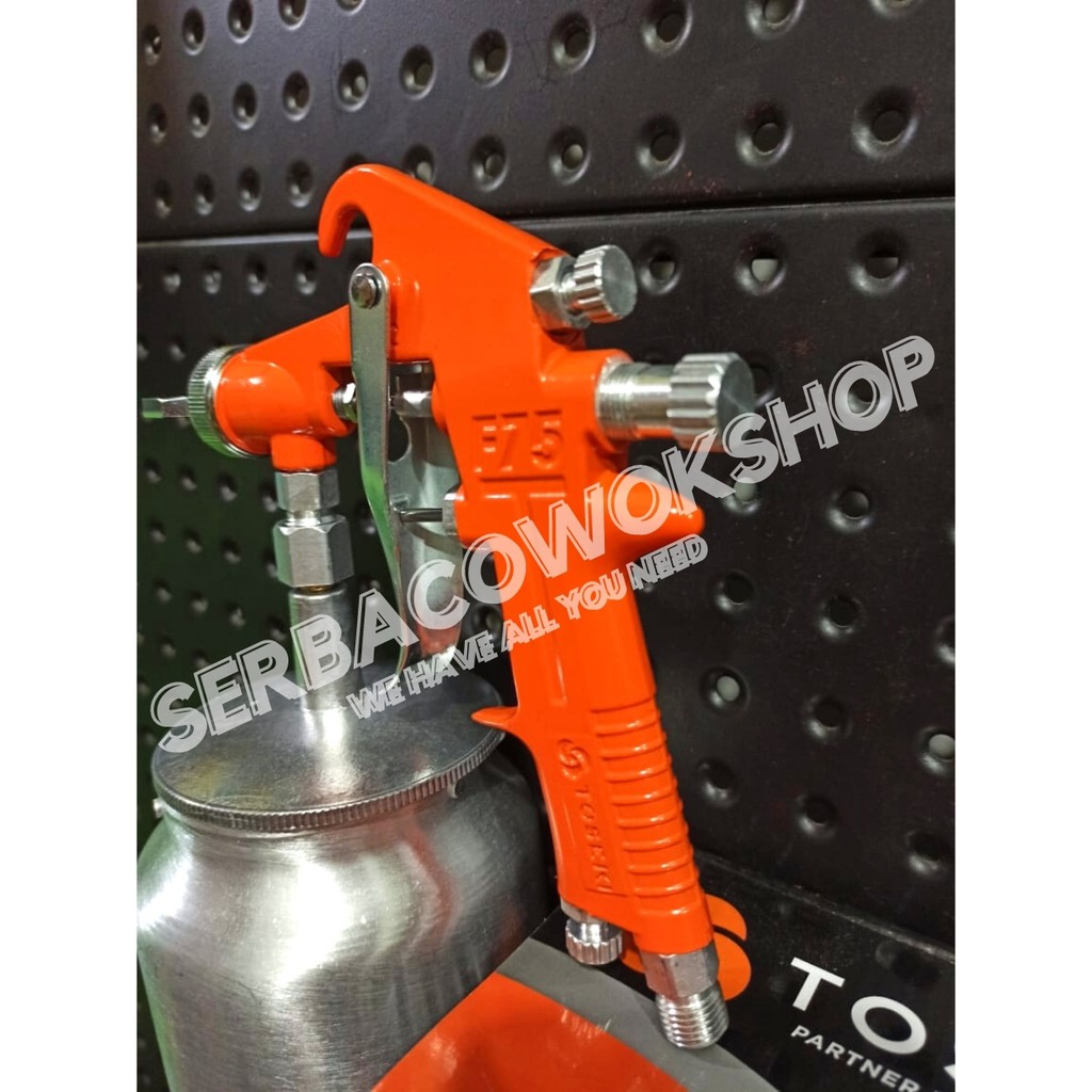 Toseki F75 S Spray Gun Semprotan Cat Tabung Bawah F75S 750 cc Termurah Berkualitas