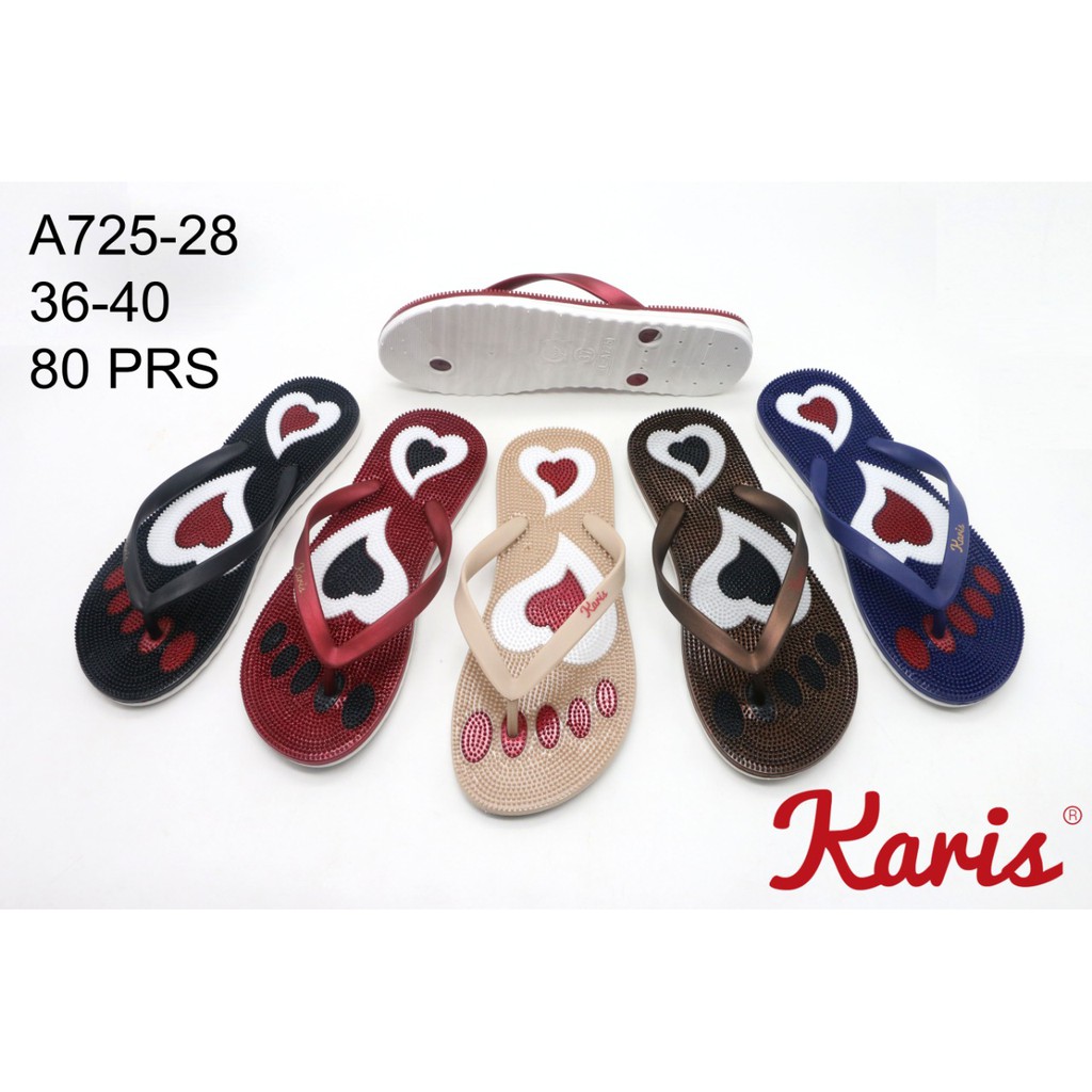 SANDAL WANITA IMPORT MODEL FLAT KASUAL NYAMAN DAN MODIS A725-28 KARIS 37-41