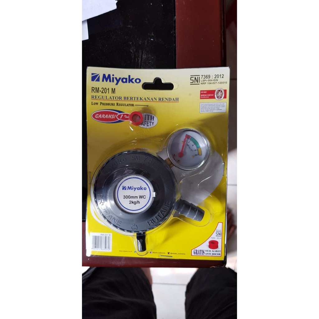 Regulator MIYAKO RMS-201 m/Kepala gas MIYAKO/Regulator low pressure