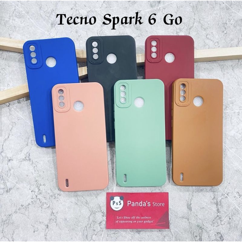 Softcase Pro Camera Tecno Spark 6 Go Candy Case Full Color 3D Silikon TPU