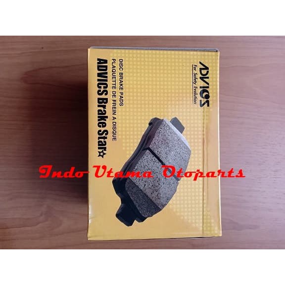 Brake Pad AISIN Agya Ayla Kampas Rem ADVICS G1N018T - ORIGINAL