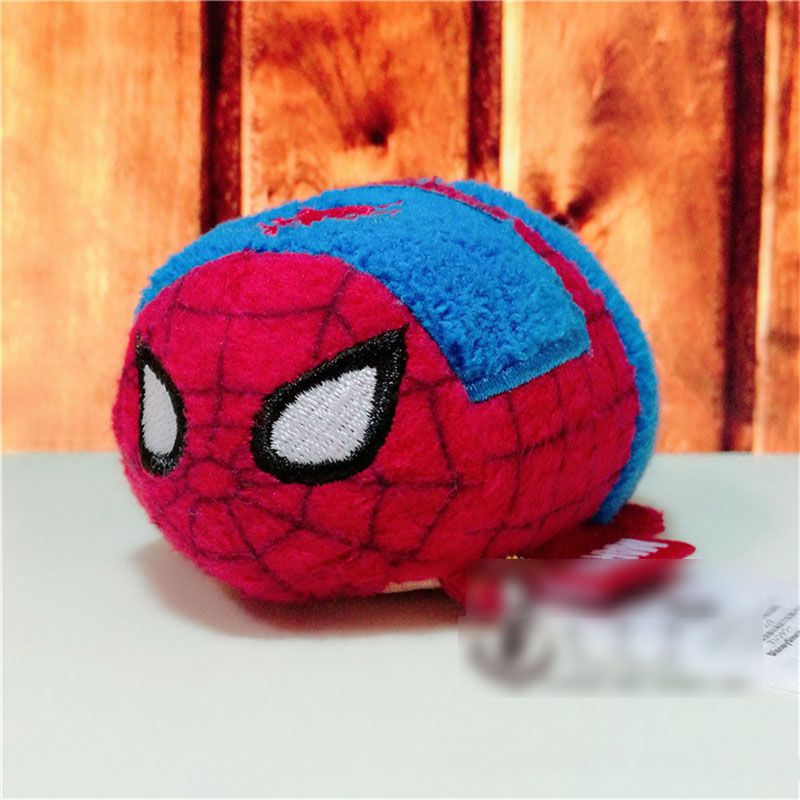 Mainan Tsum Plush Toy Doll The Avengers Spiderman Loki Captain America Ironman Beranak