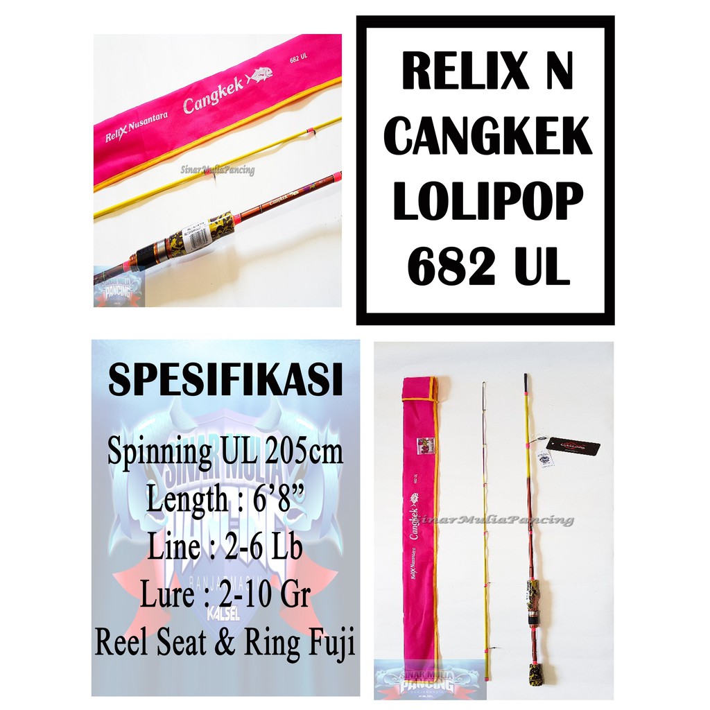 JORAN RELIX NUSANTARA CANGKEK LOLIPOP 682 UL [SPESIFIKASI CEK FOTO]