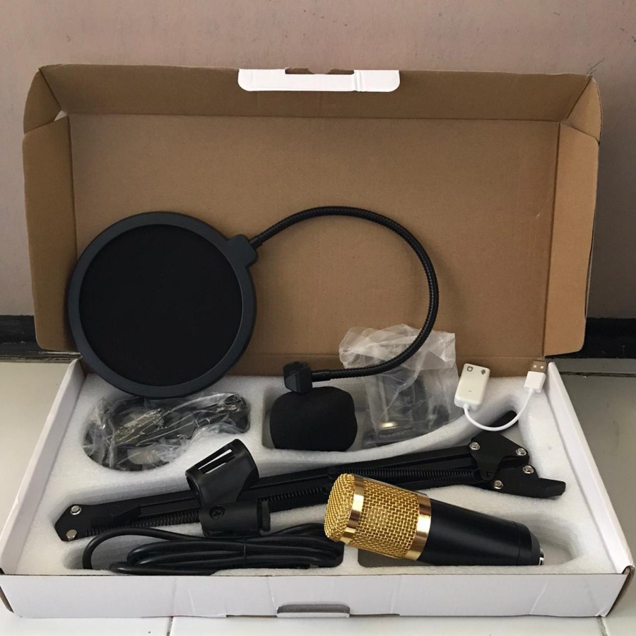 Microphone BM800 / Mic BM 800 / BM-800 Paket Komplit