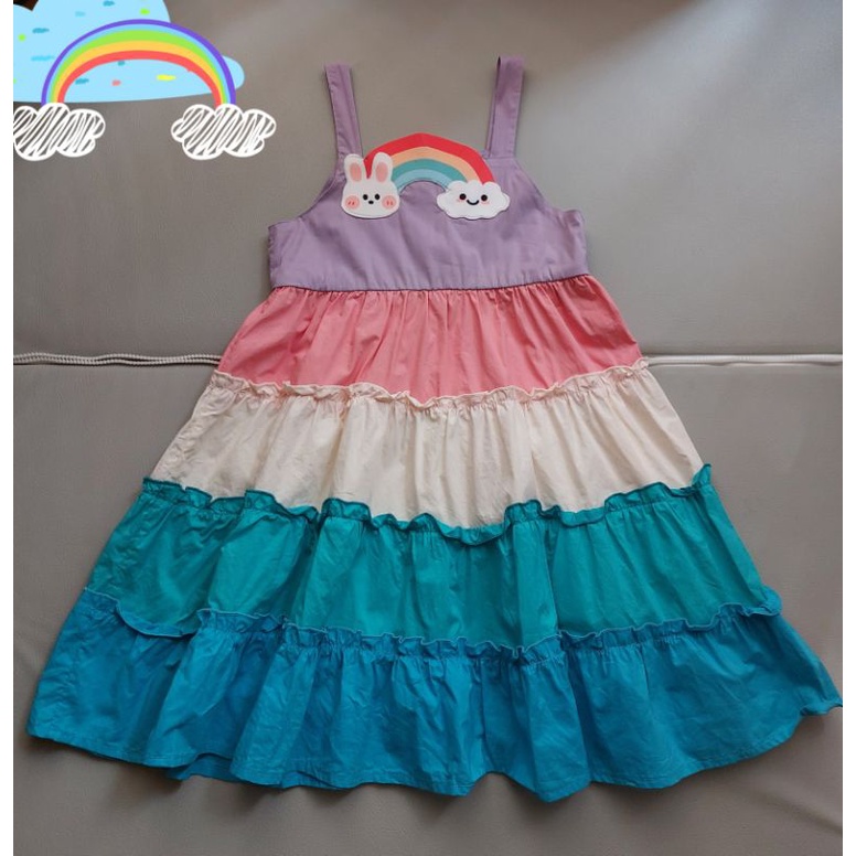 Lamitto Rainbow Dress Preloved