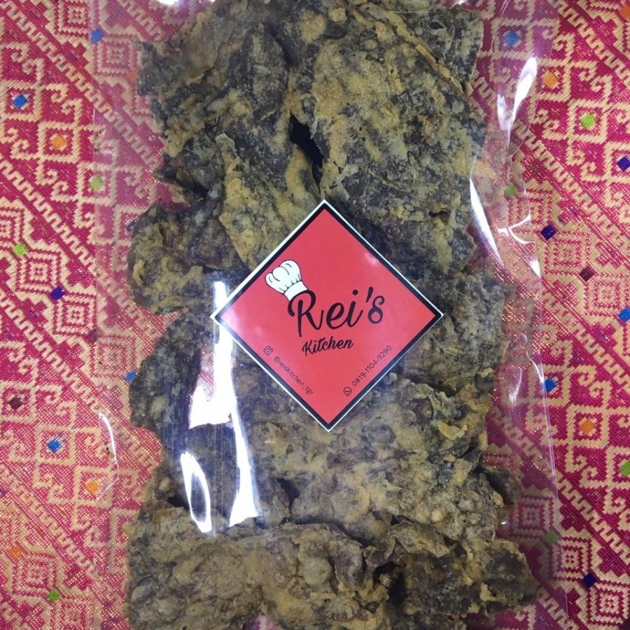 

Keripik paru sapi Rei's Kitchen 100 gram