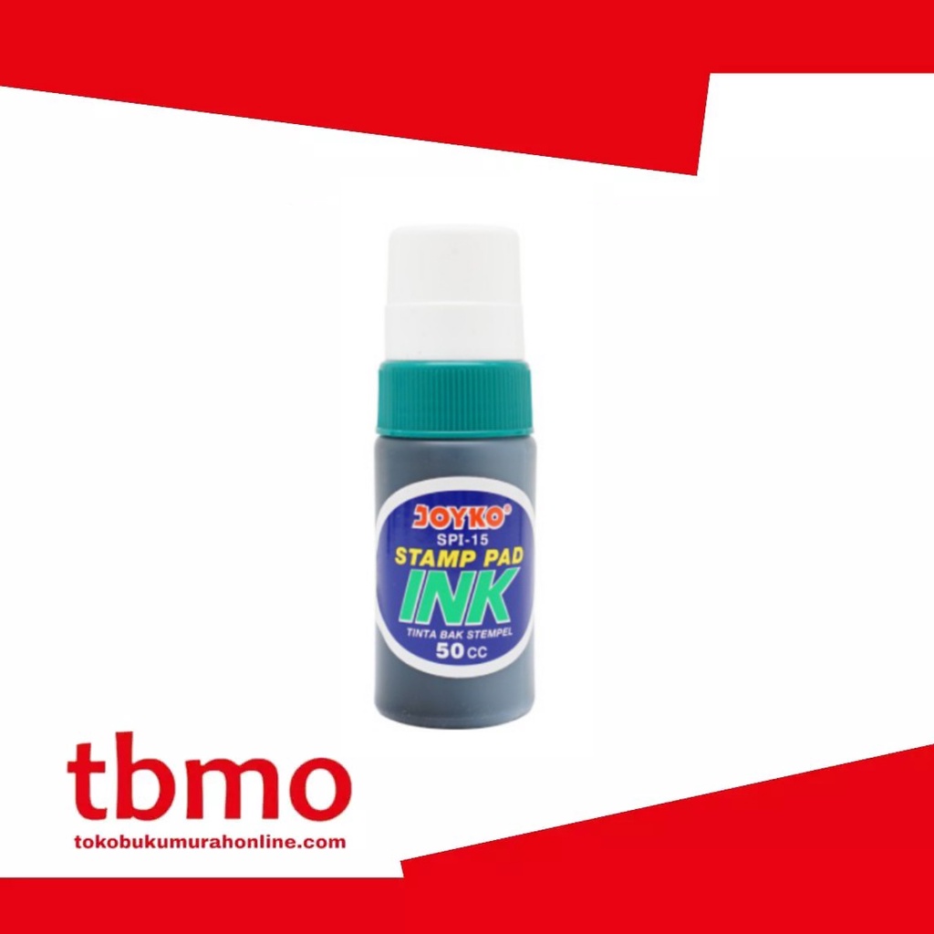 

TBMO STAMPAD INK JOYKO HIJAU SPI-15 / TINTA STEMPEL